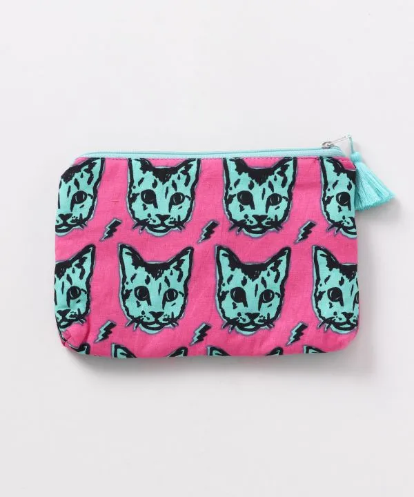 Animal Triple Zip Pouch