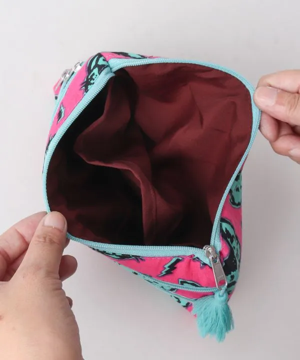 Animal Triple Zip Pouch