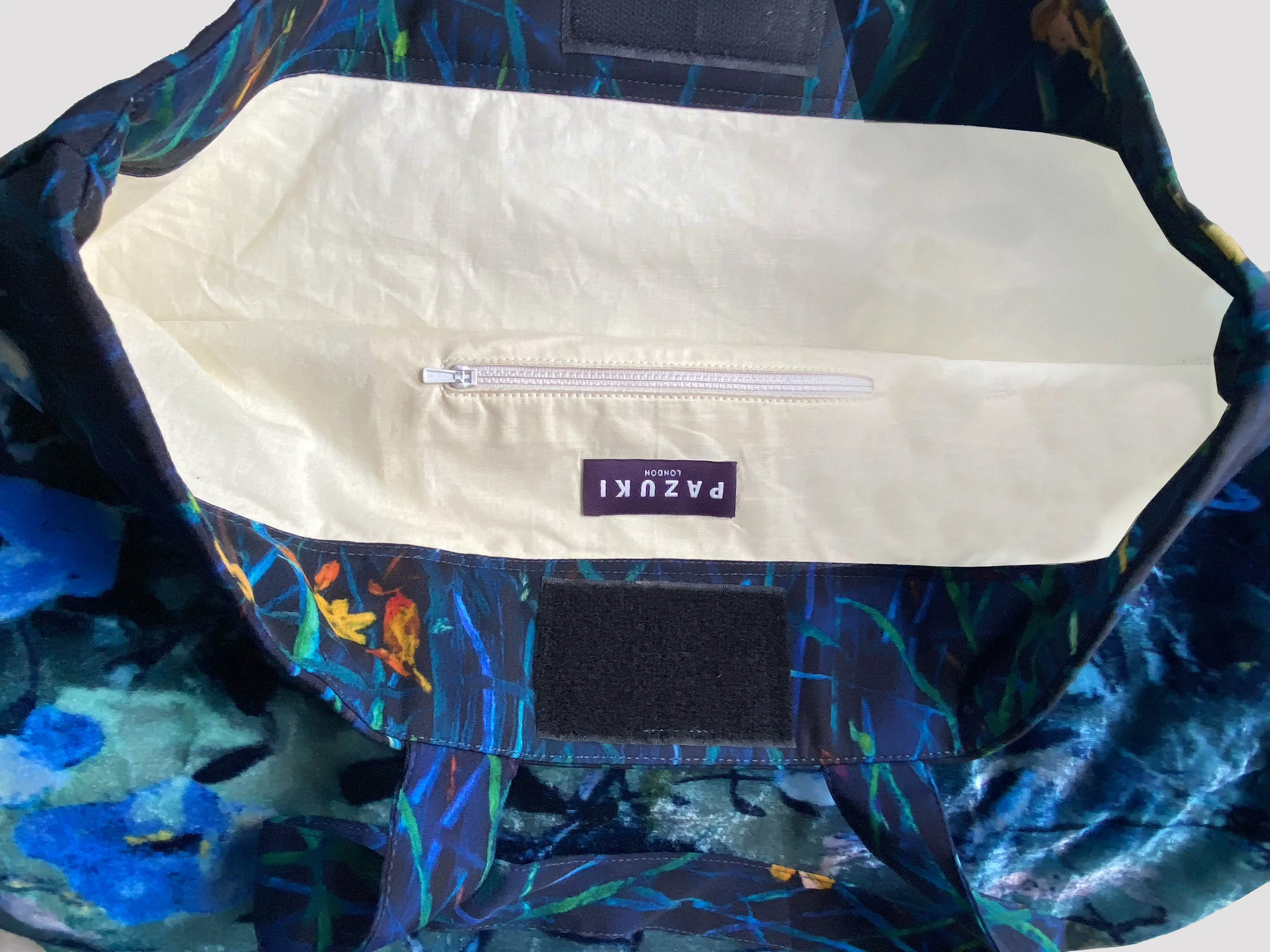 Arcadia Velvet Shopper Bag