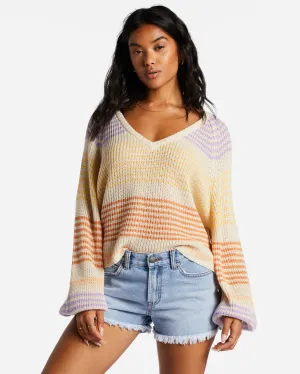 Billabong Under The Sun Sweater-Light Melon