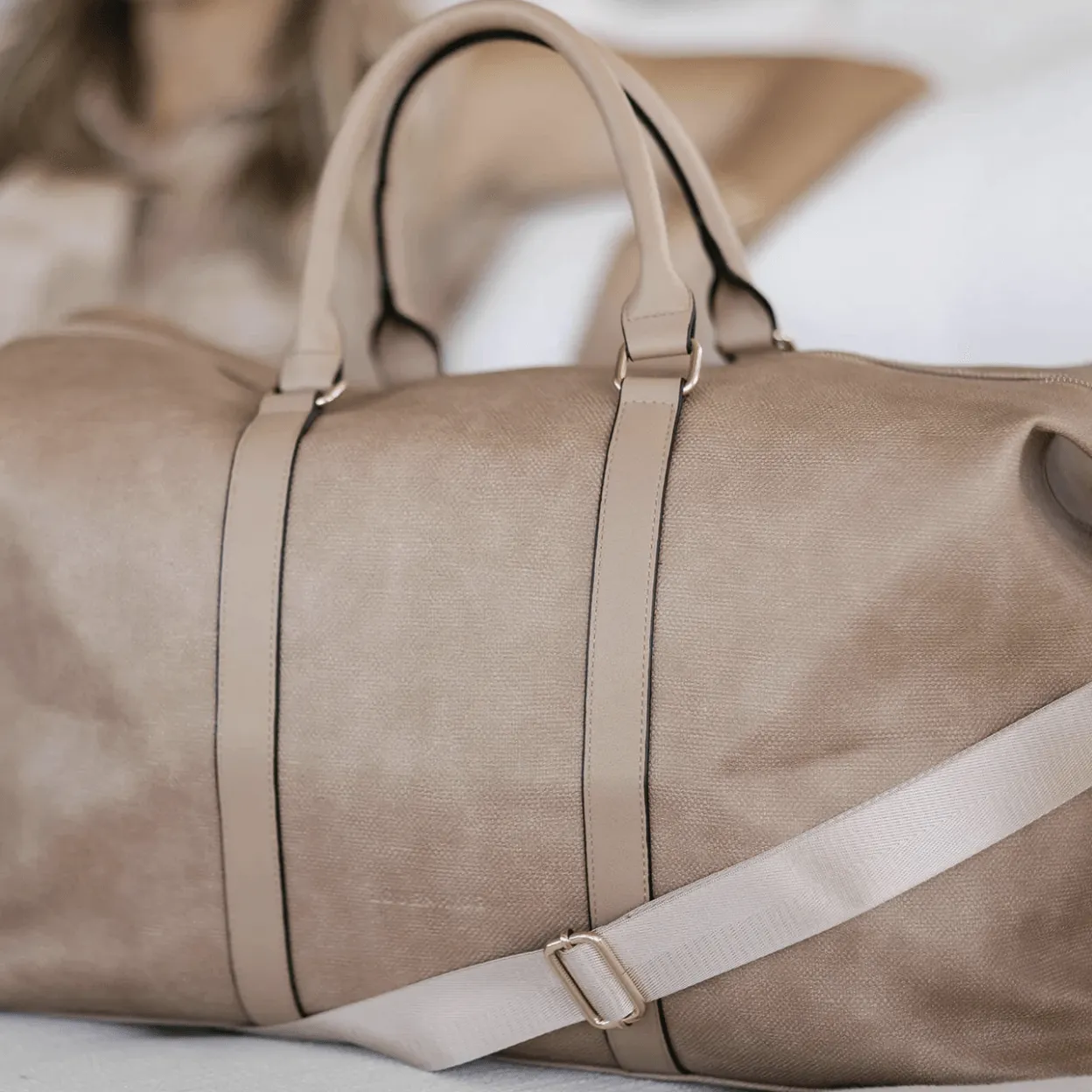 Boston Weekender Travel Bag | Camel