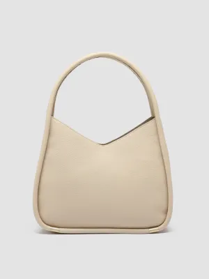 CABALA 006 - Ivory Leather Handle Bag