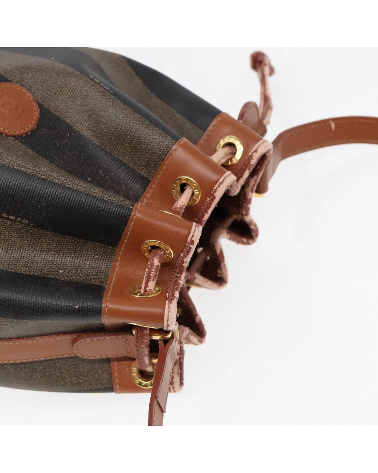 Canvas Pecan Shoulder Bag