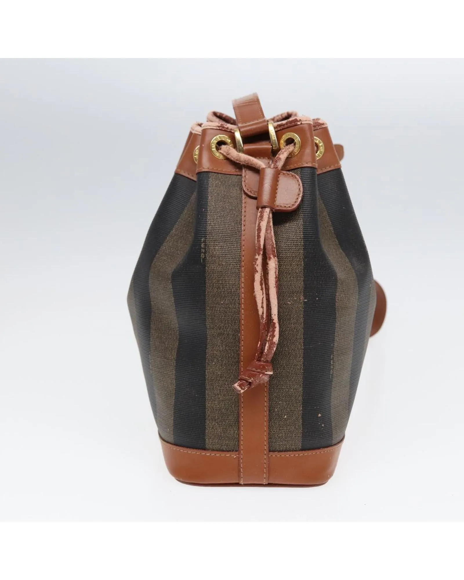 Canvas Pecan Shoulder Bag