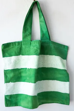 Canvas Stripe Tote