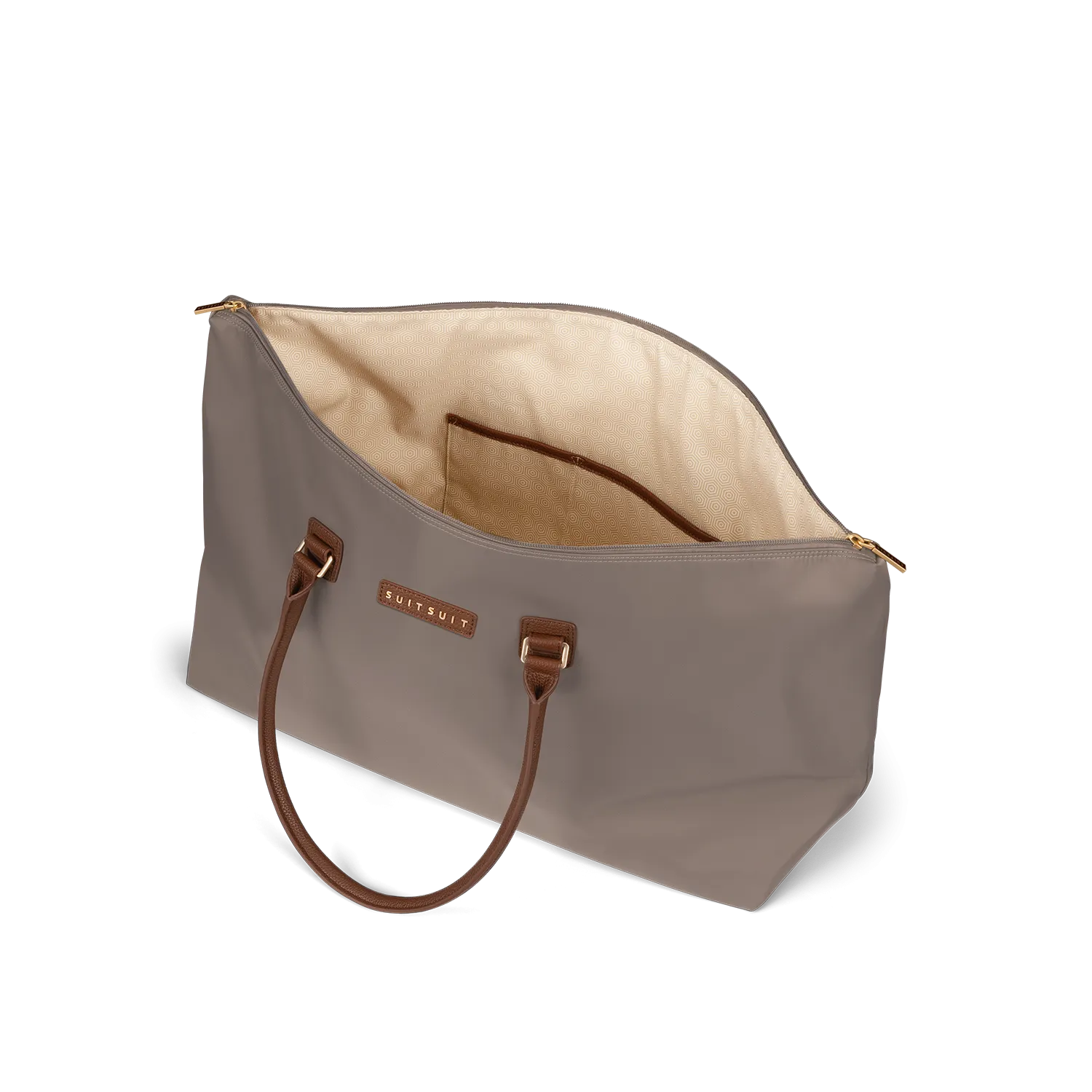 Fab Seventies - Taupe - Travel Tote