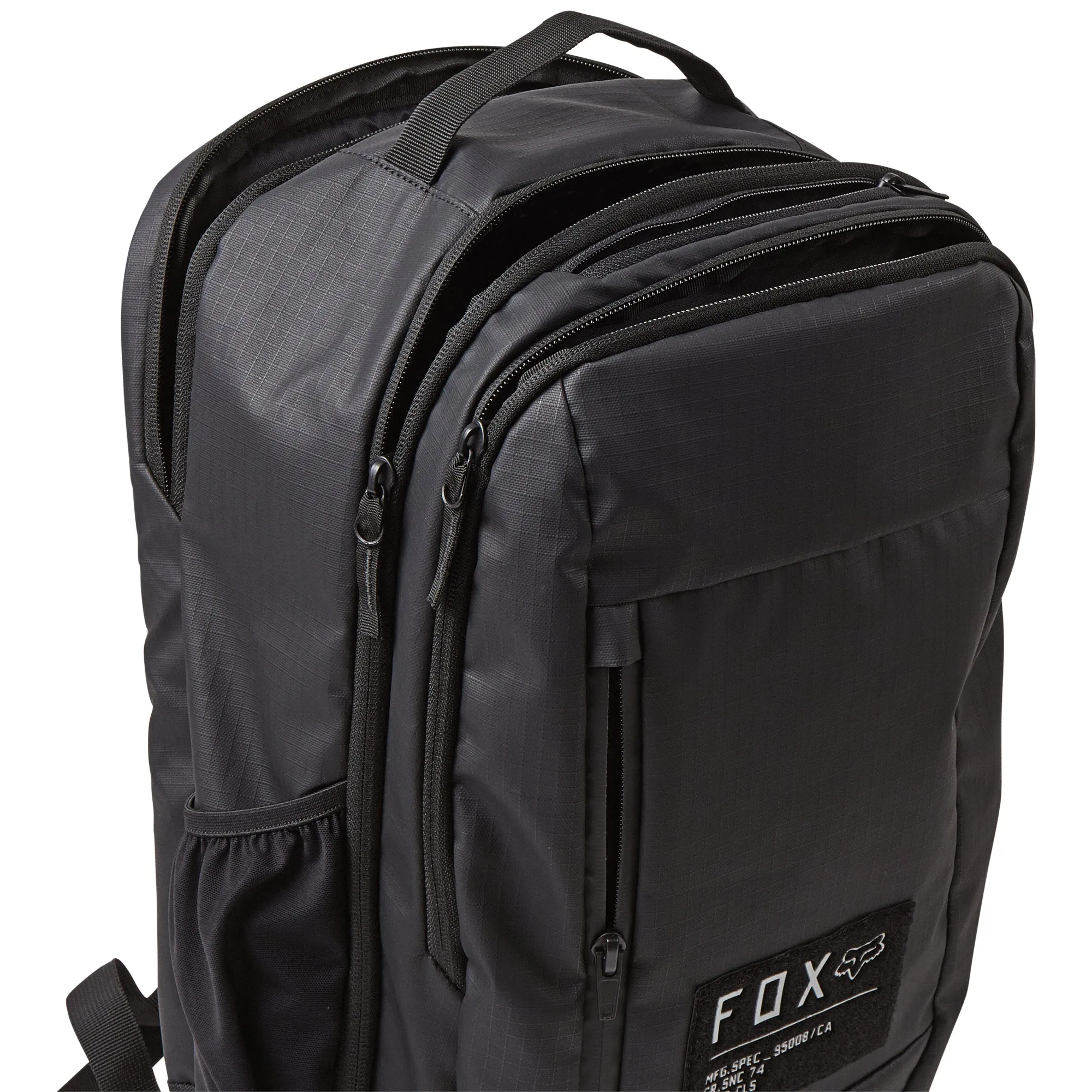 Fox Racing  Weekender Backpack Zip Laptop Pocket Adjustable Straps Gear Storage - One Size