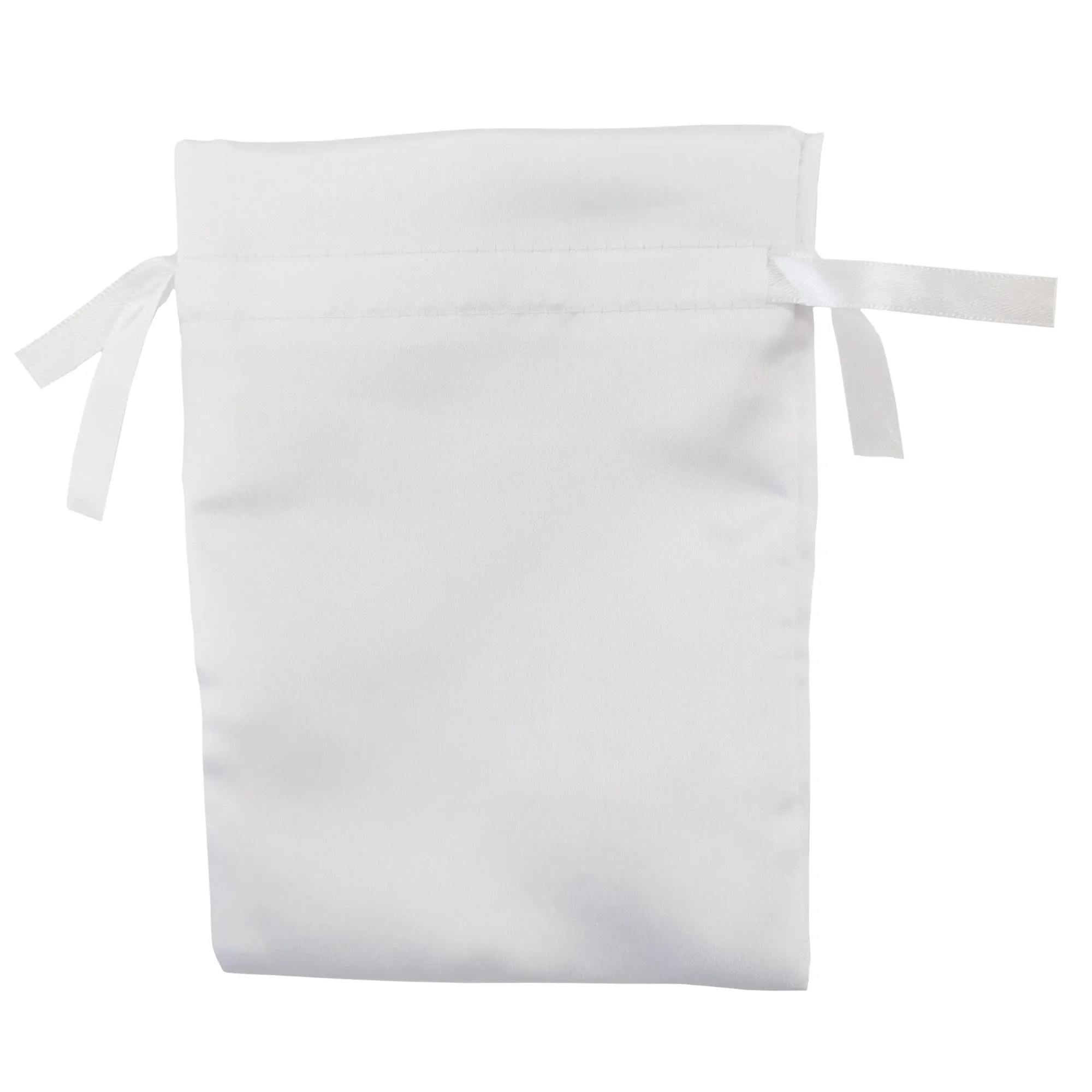 FULL CARTON - 100 x DOUBLE DRAWSTRING Bags - SATIN - 13cm x 18cm