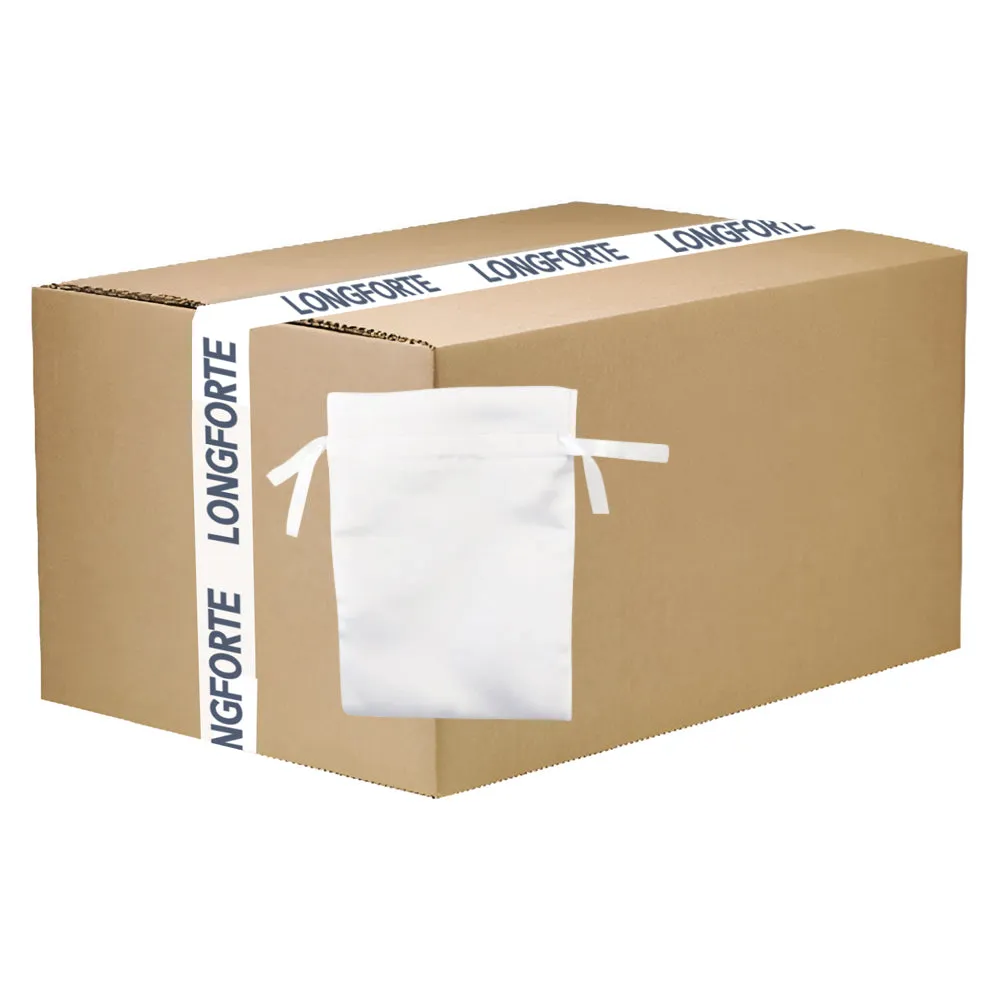 FULL CARTON - 100 x DOUBLE DRAWSTRING Bags - SATIN - 13cm x 18cm