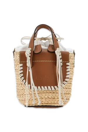 Habanera Leather Woven Tote Bag - Cubalab x Bamford