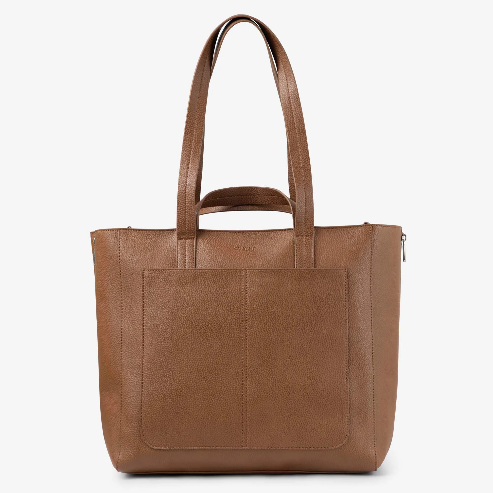 Ida Tote   Organiser (Vegan) Tan