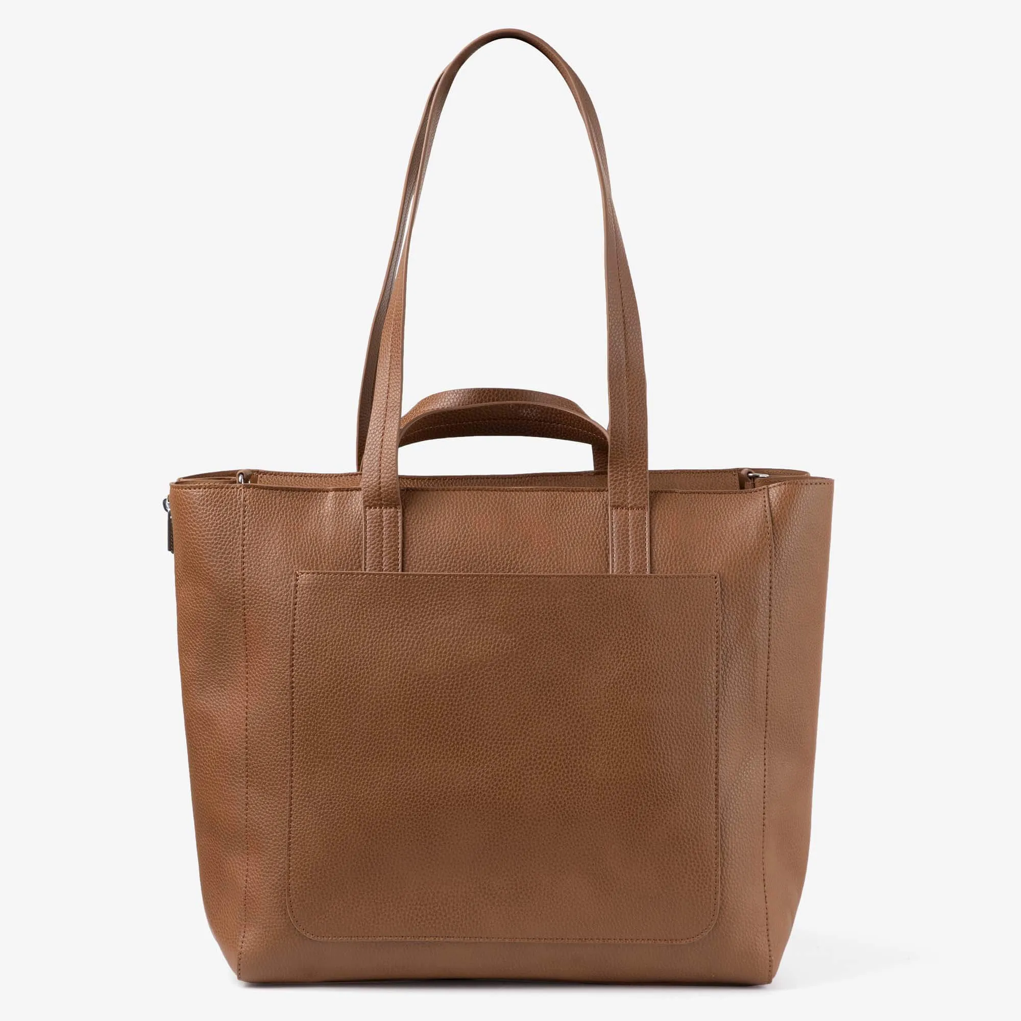 Ida Tote   Organiser (Vegan) Tan