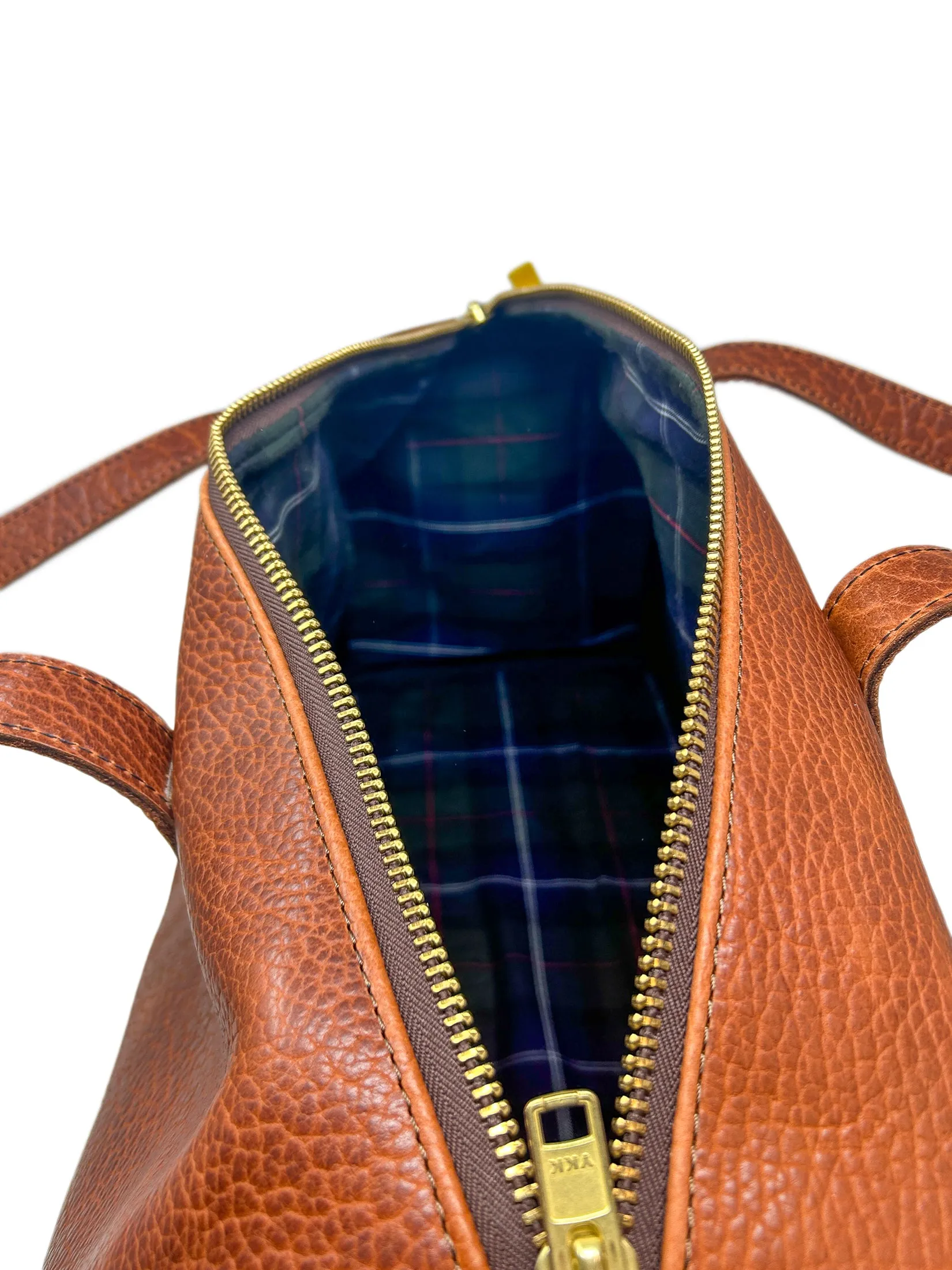 Jack Foster Weekender  | Cognac Shrunken Bison