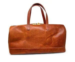 Jack Foster Weekender  | Cognac Shrunken Bison