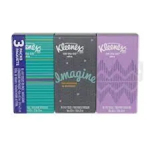 KLEENEX POCKET PACKS 3CT - KPP3CT