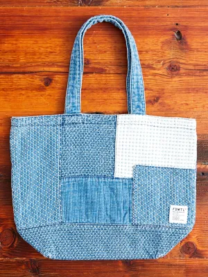 Medium Boro Patchwork Tote Bag in 3-Year Wash