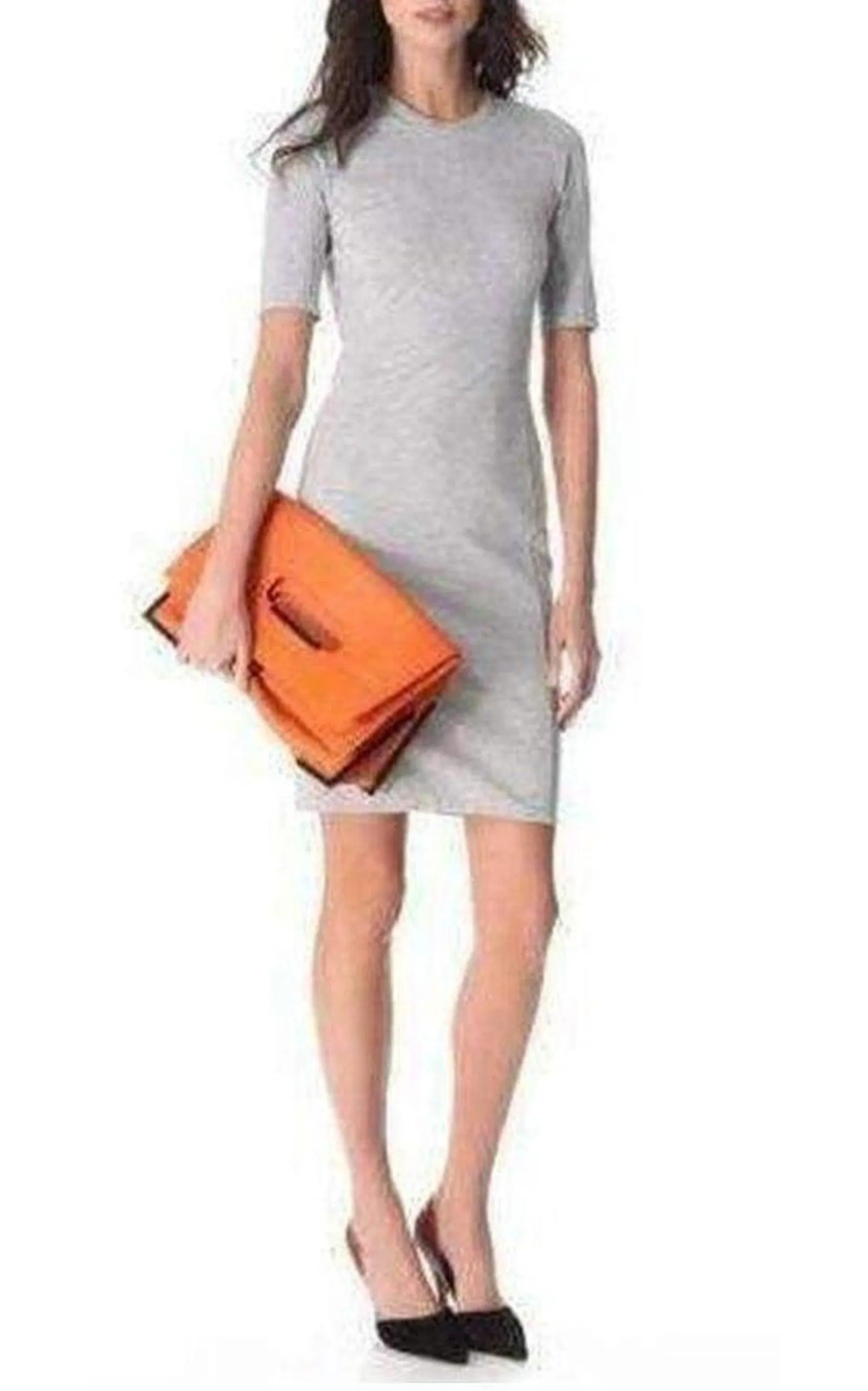 Orange Scoute Foldover Clutch Bag