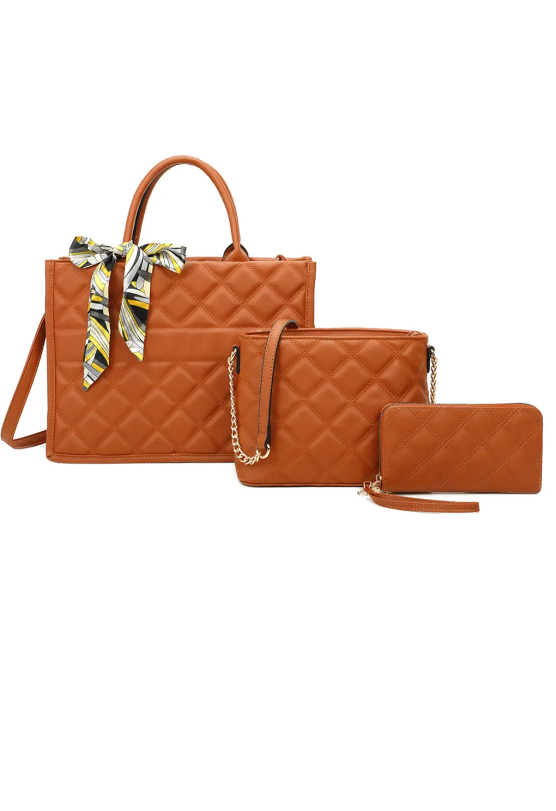 Out And About Purse Set In Tan