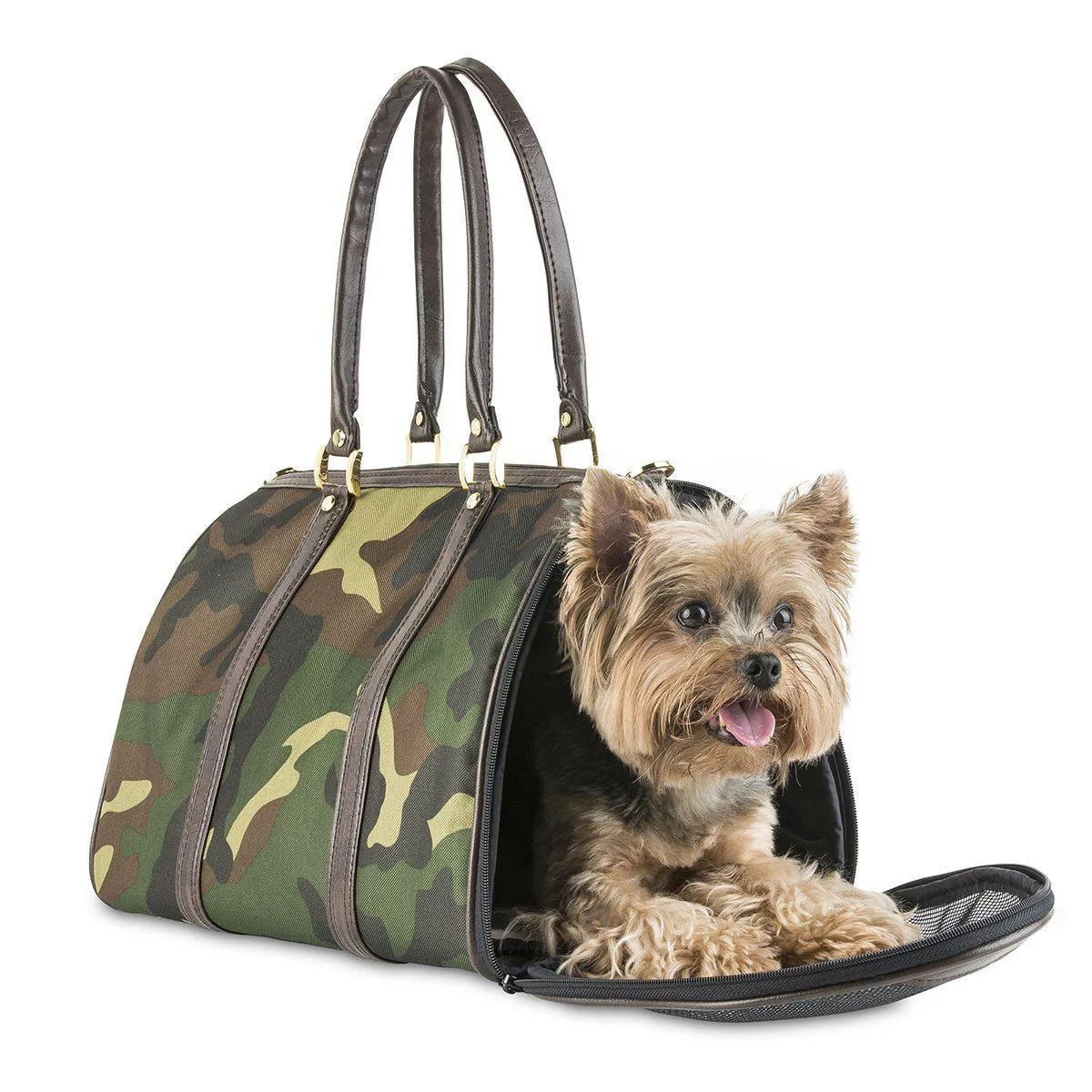 Petote JL Duffel Dog Carrier Camo