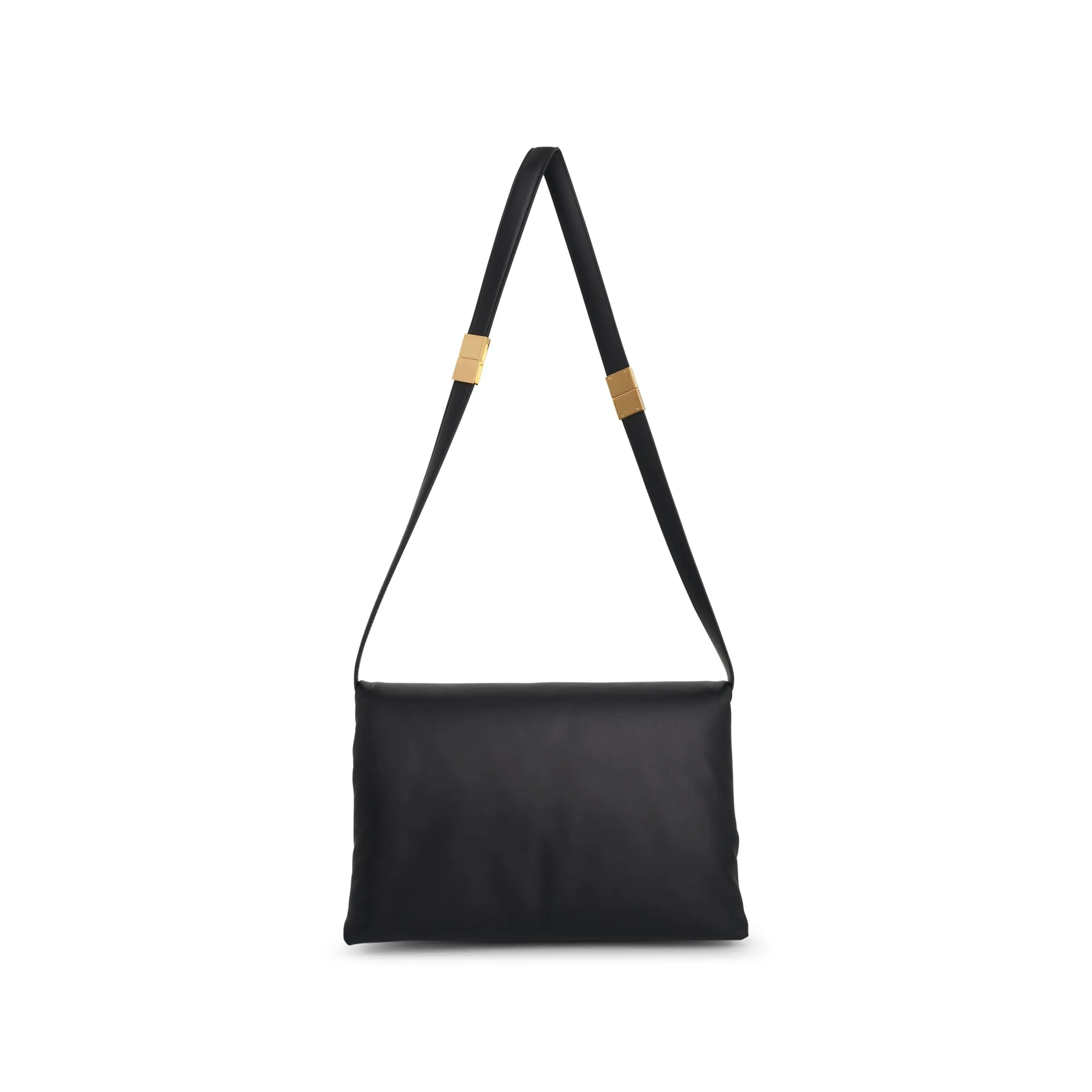 Prisma Large Leather Bag in Black