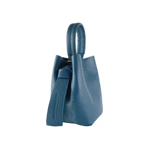 RB1006P | Women's Bucket Bag with Shoulder Bag in Genuine Leather