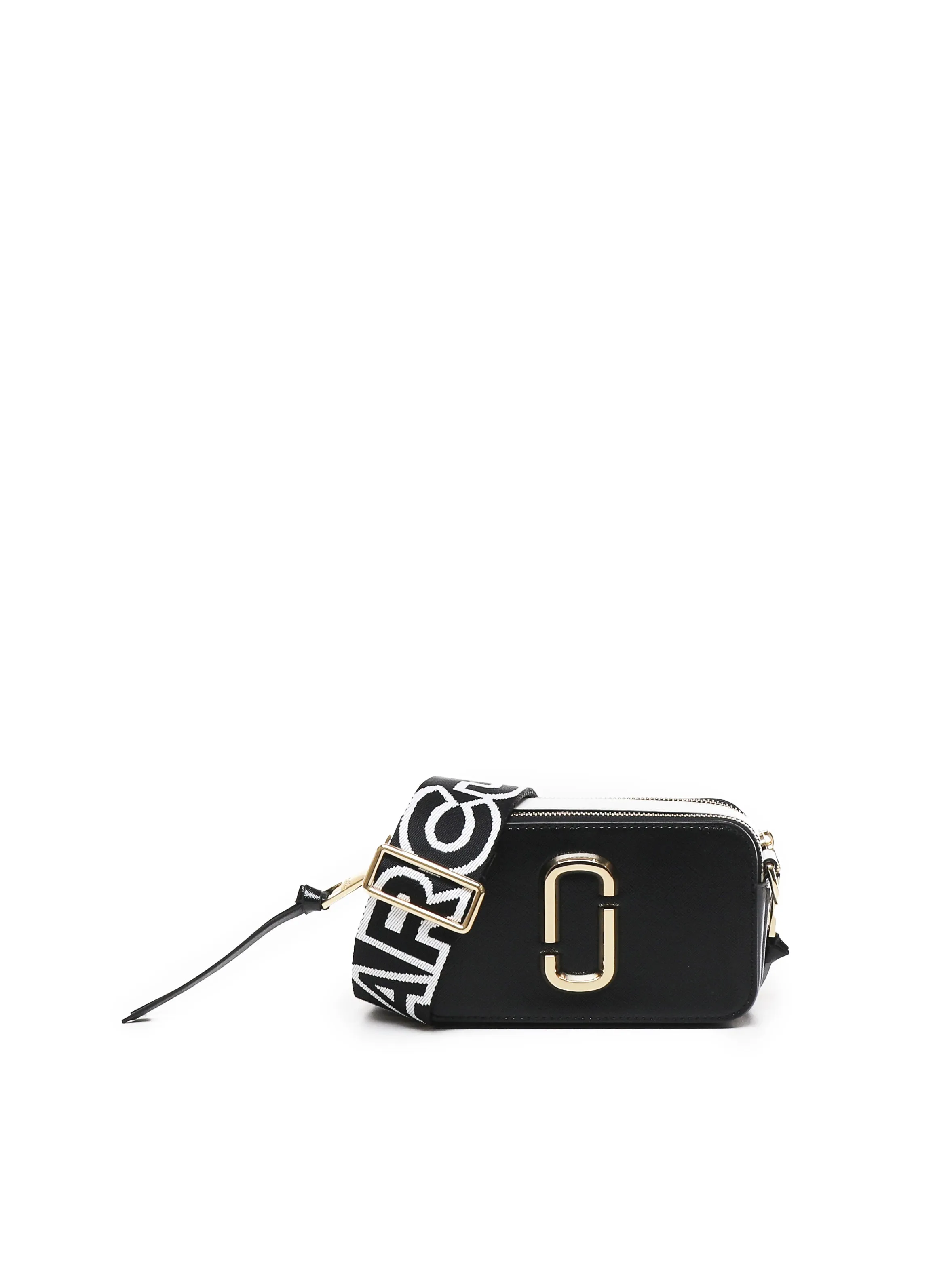 Snapshot Shoulder Bag in Black and White