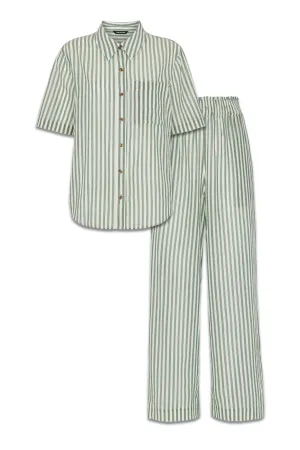 Stripe Beach Shirt and Trouser