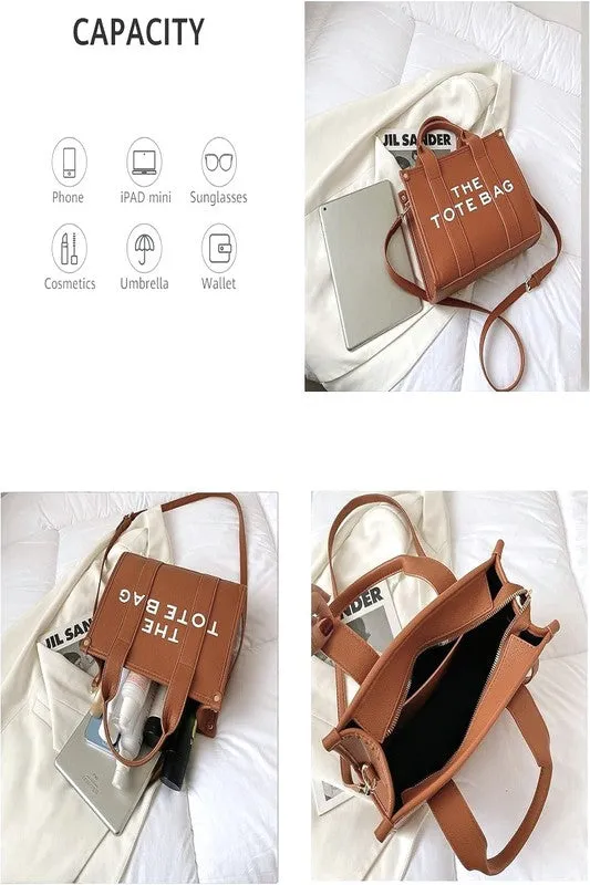 The Tote Shoulder Bag Mocha