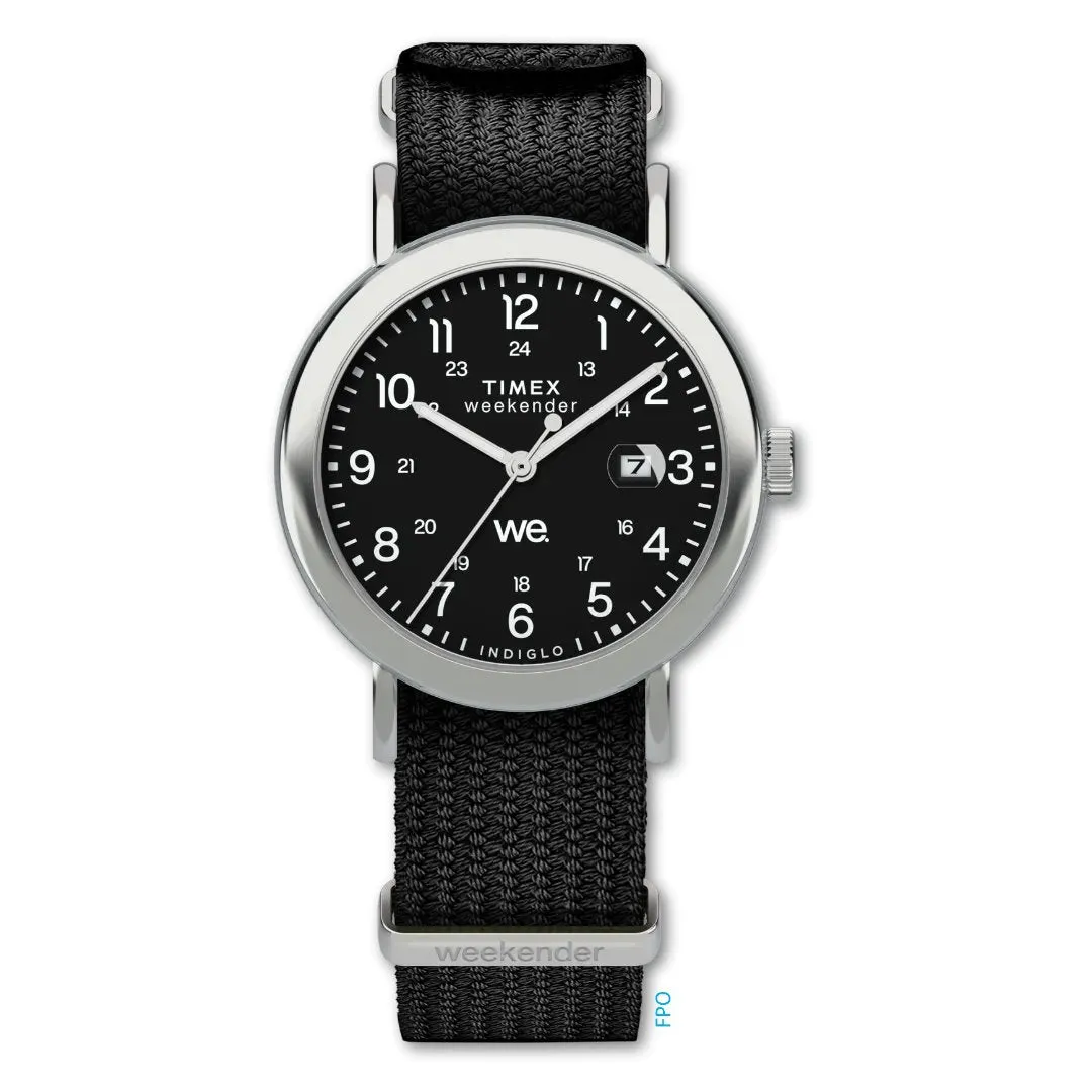 Timex Gents Weekender Main Line Black Watch TW2W86100