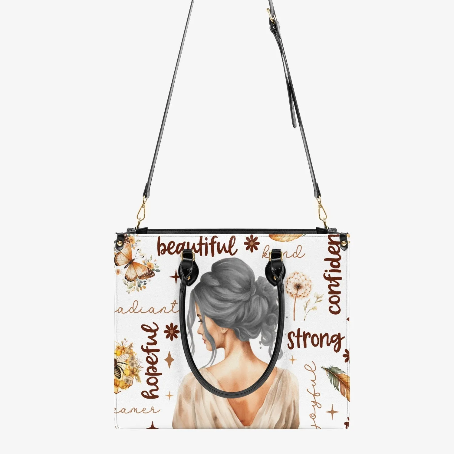 Women's Tote Bag - Affirmations -Grey Hair