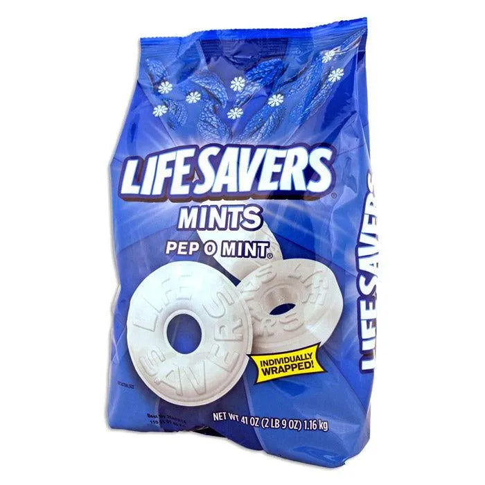 Wrapped Peppermint Life Savers